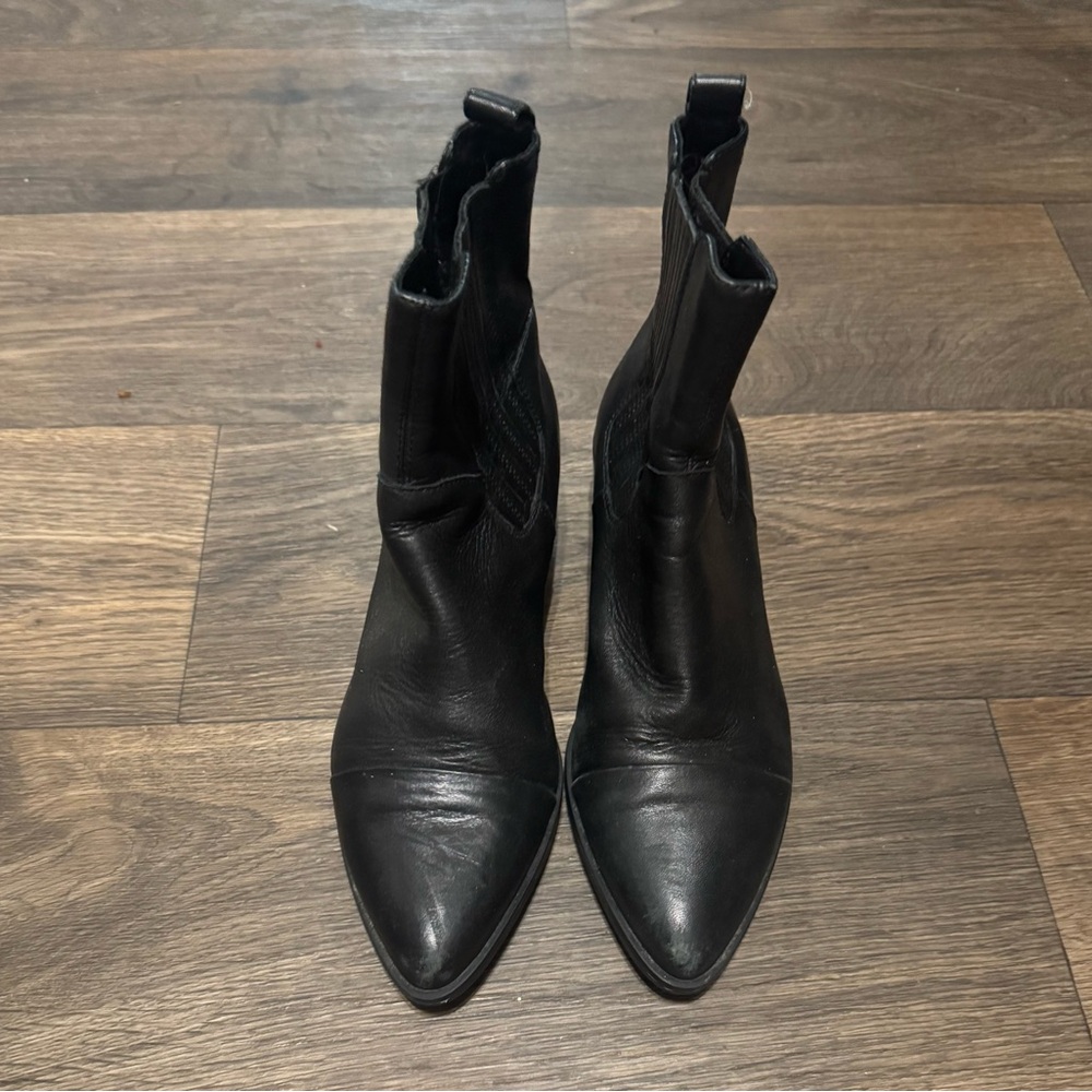 Vagabond Black Ankle Booties